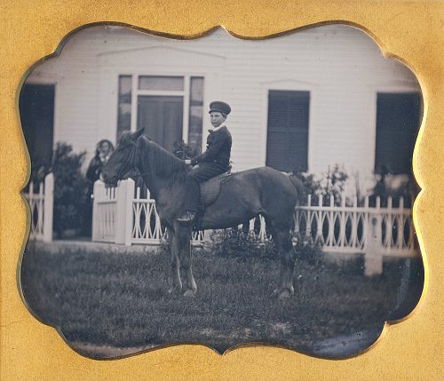 On His Pony, Sixth Plate Dag