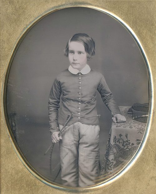 WITH HIS BOW & ARROW, Quarter Plate