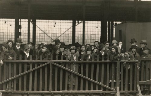 A CROWD.