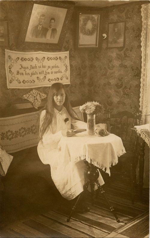 SWEDISH GIRL AT HOME