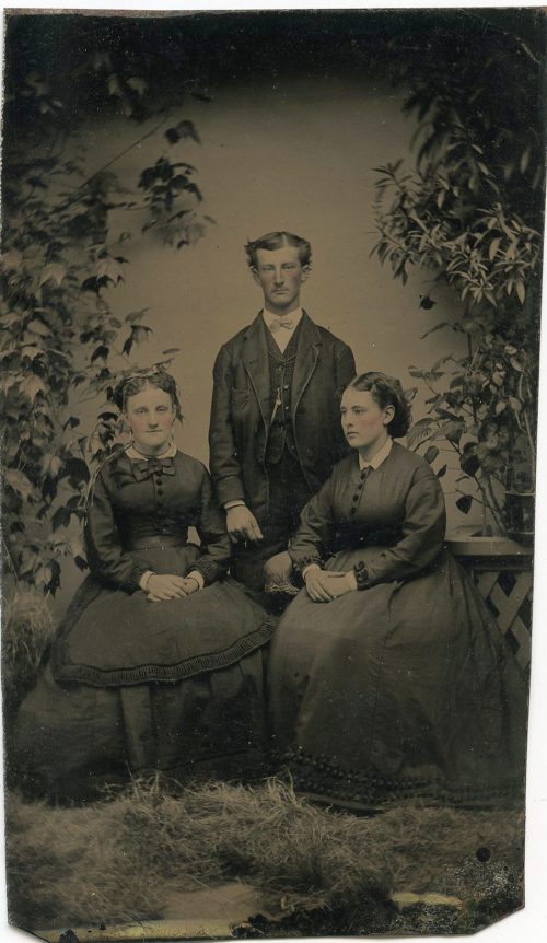 TRIO IN THE ‘GARDEN’