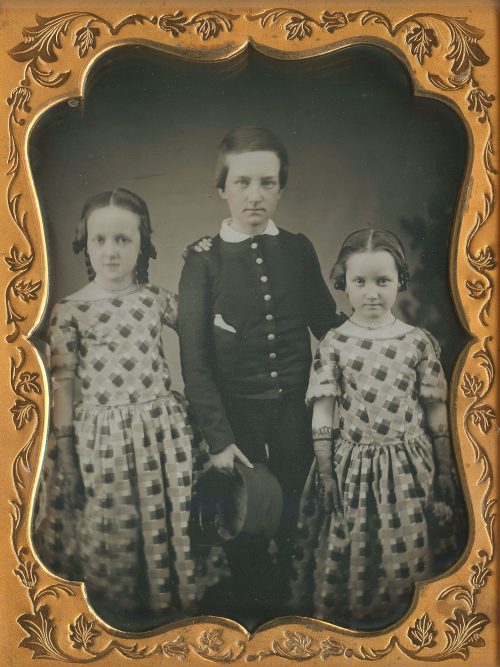 Standing Sibling Trio!  