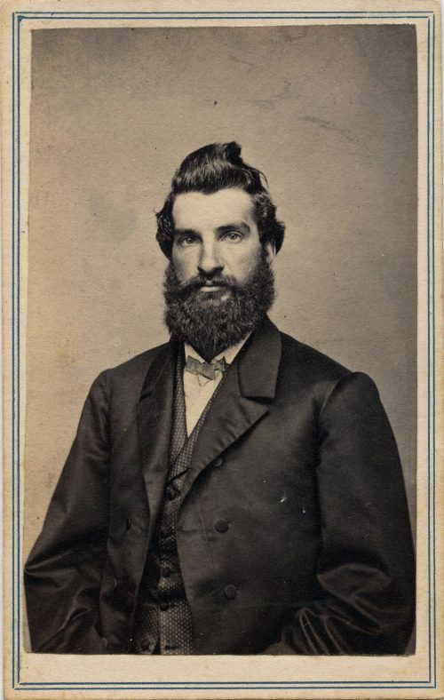 HANDSOME, BEARDED MAN.