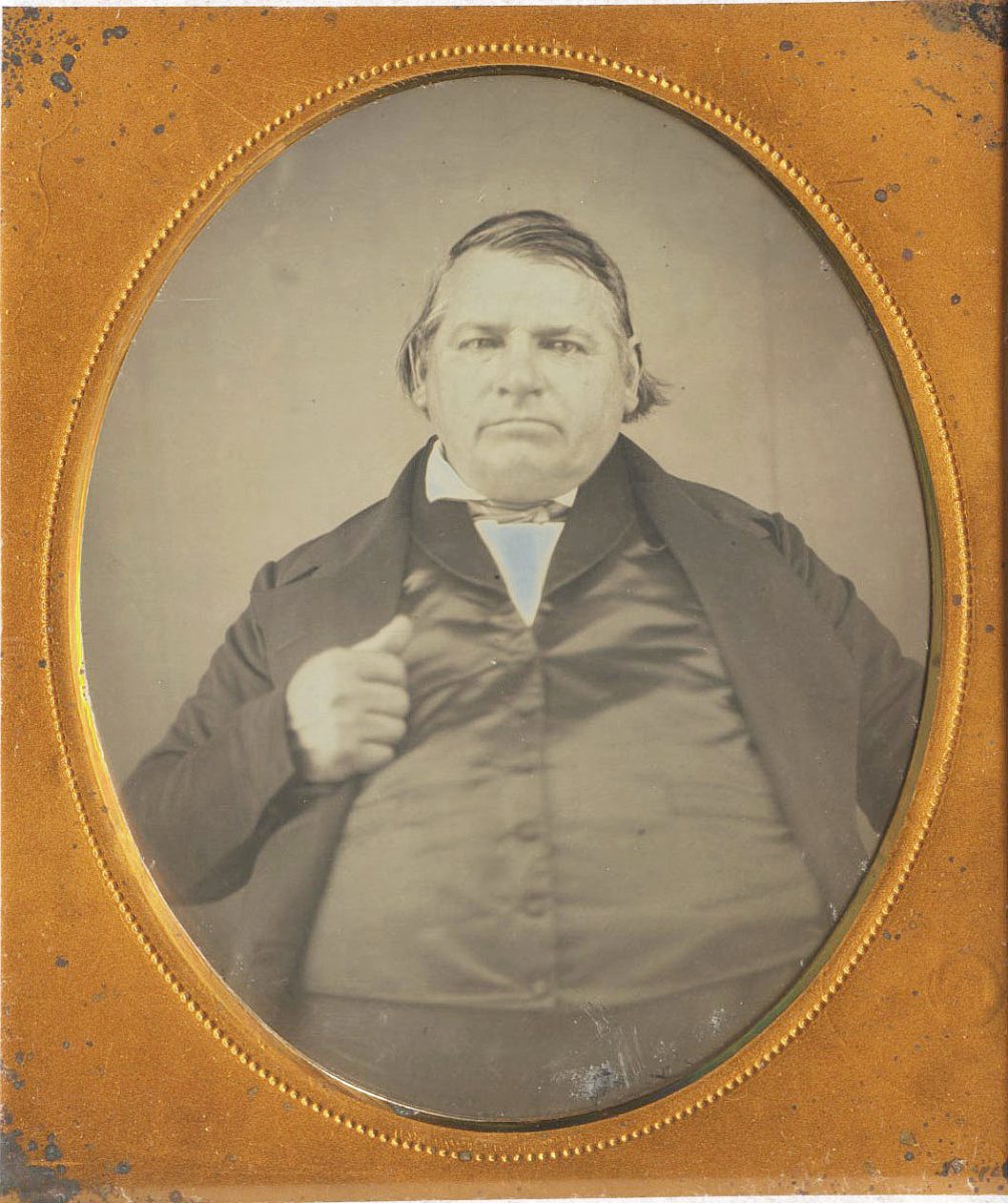 HE WAS A LARGE MAN