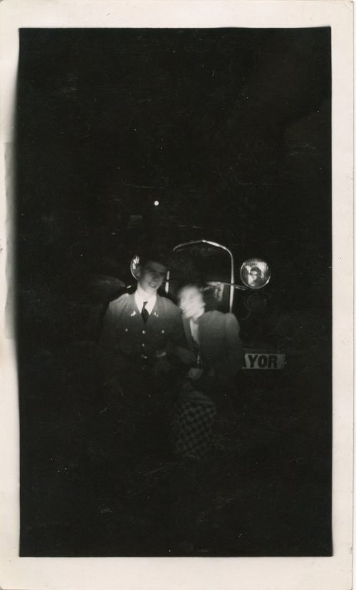 COUPLE CAUGHT IN A FLASH.