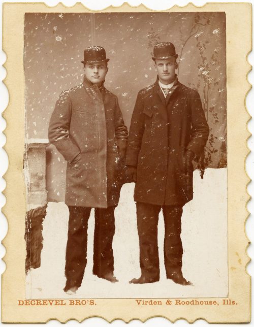 PREPPY MEN IN THE “SNOW”