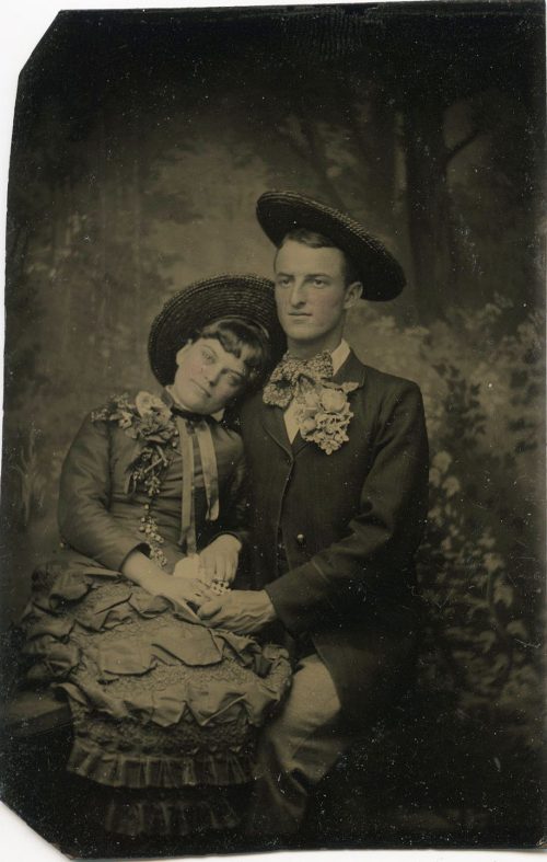 A TENDER POSE.