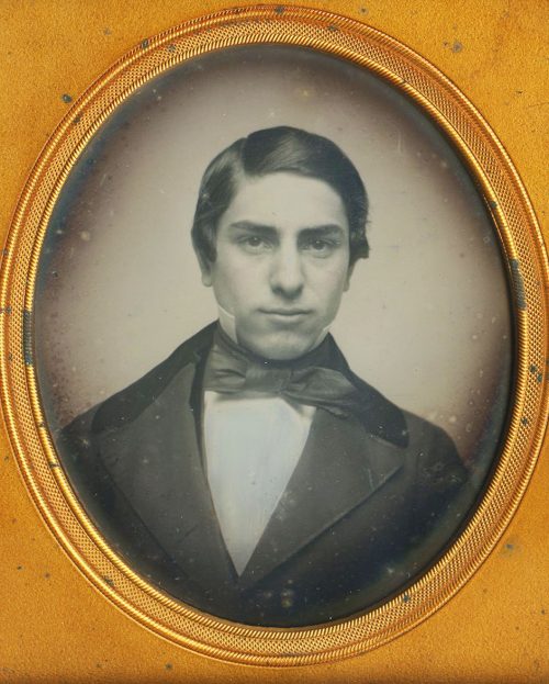 SELF-ASSURED YOUNG MAN.